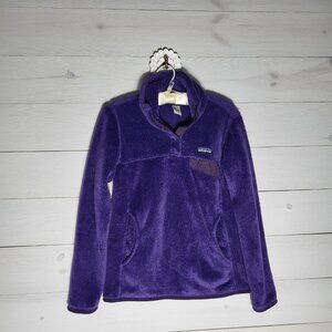 Patagonia Cozy Fleece Purple Pullover Gorpcore